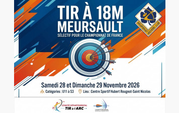 🏹 Concours de Tir à 18m à Meursault : Prêts à viser le sommet ?